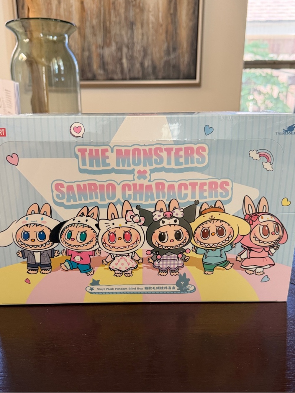 POP MART The Monsters x Sanrio Characters Blind Box Plush Set